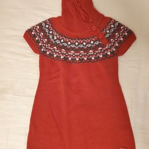 Toddler Girl Red Holiday Dress